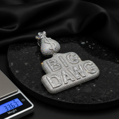 Big Dawg Moissanite Pendant