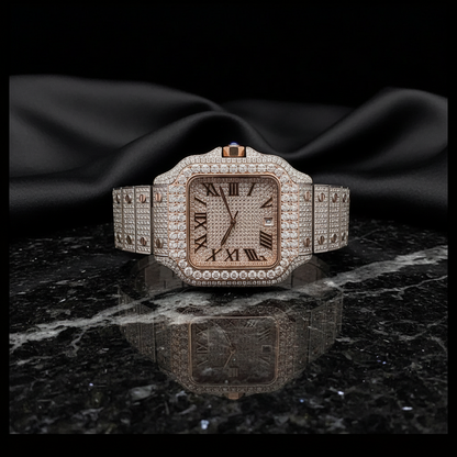 Moissanite Rose Watch